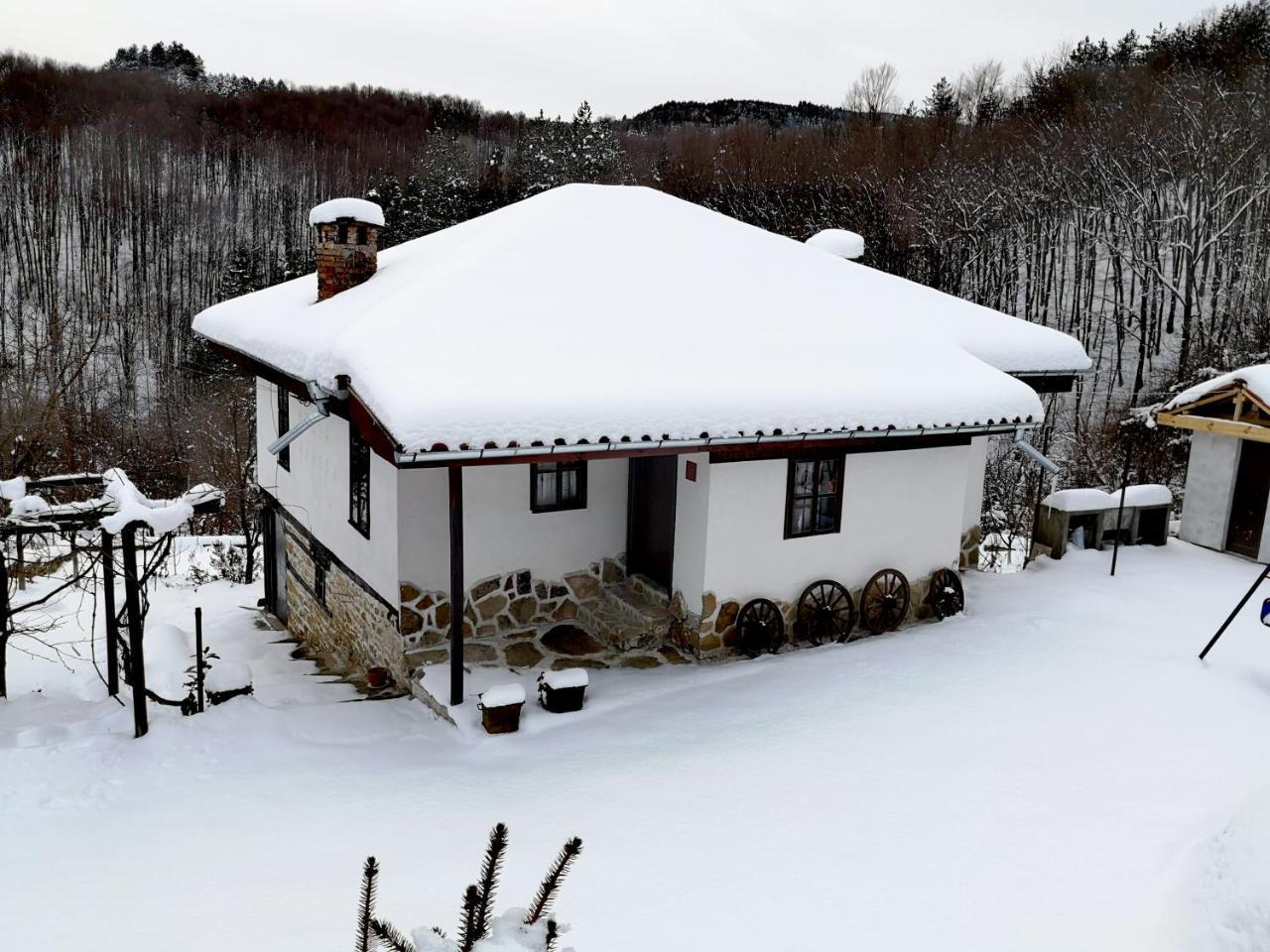 Къща За Гости Ножери Trjavna Exteriör bild
